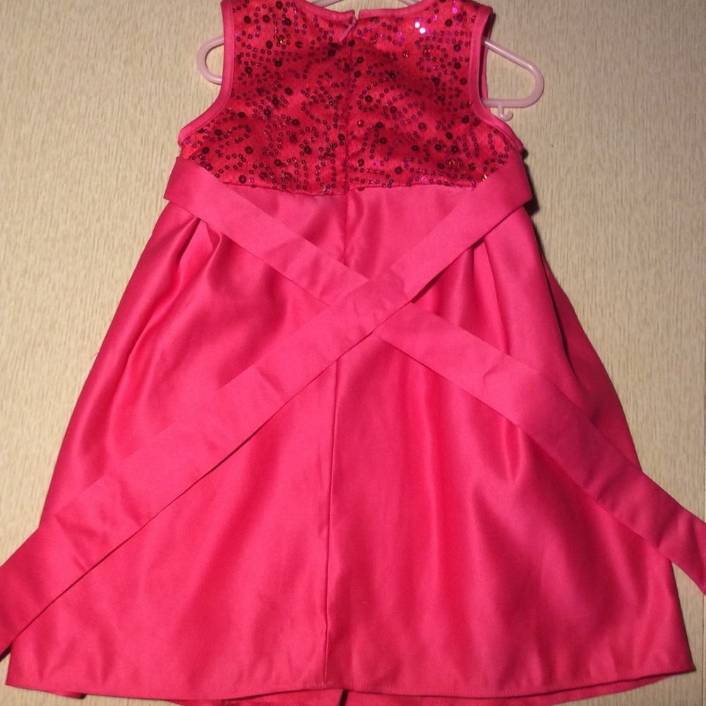 Dorissa dress flamingo pink 4t